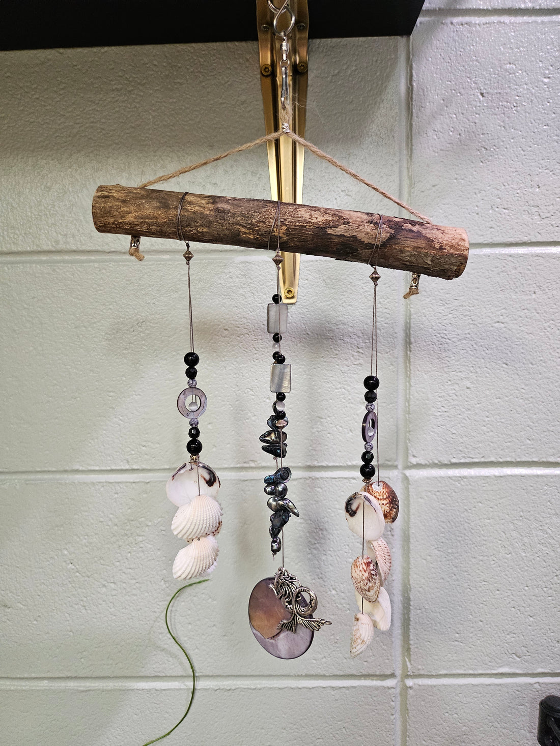 Shell &amp; Bead Bohemian Suncatcher