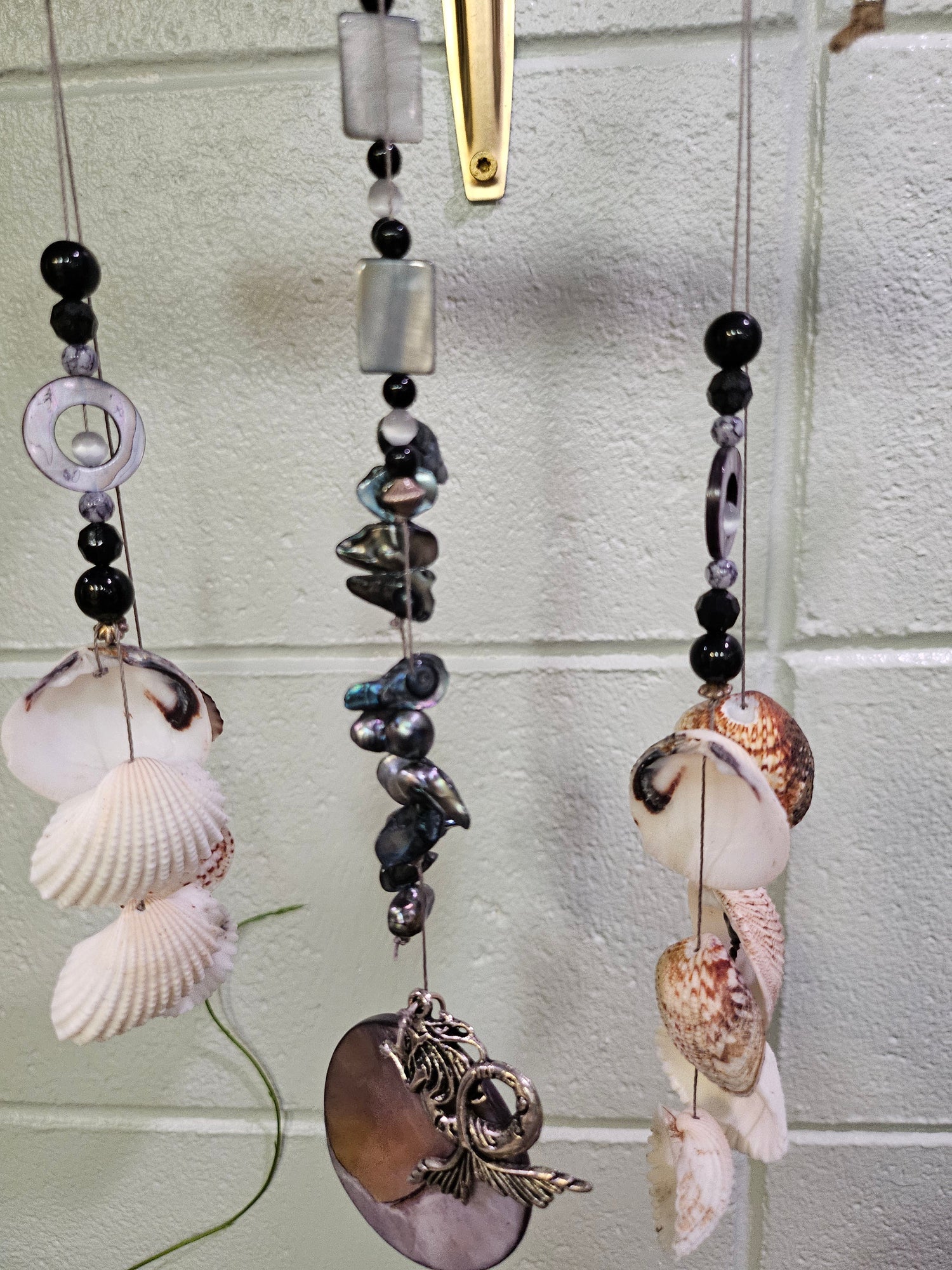 Shell &amp; Bead Bohemian Suncatcher