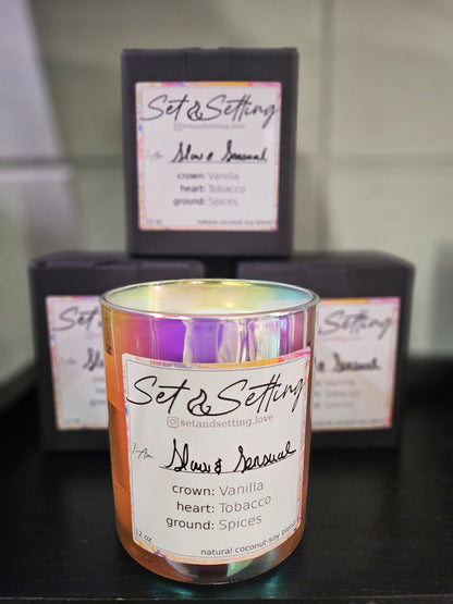 Slow and Sensual Coconut Soy Blend 12oz Candle