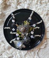 Discover KStonely’s Jeweled Insect and Creature Art, featuring stunning 3D beaded sculptures. Crafted with glass crystals, agate, pearls, and fine beads, each piece celebrates nature’s beauty. Perfect as decor or gifts for insect lovers, these unique stone and bead creations add charm to any space.